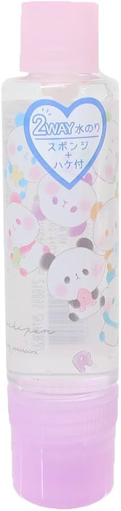 Amazon.co.jp: もちもちぱんだ[のり]2WAY 水のり/カラフル カミオ