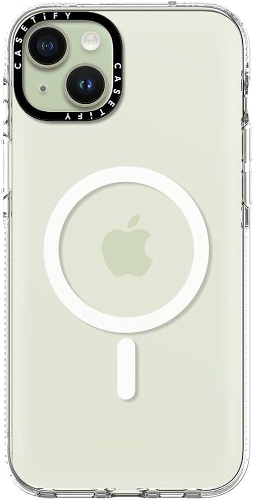 Amazon.co.jp: CASETiFY クリア MagSafe対応 iPhone 15 Plus ケース