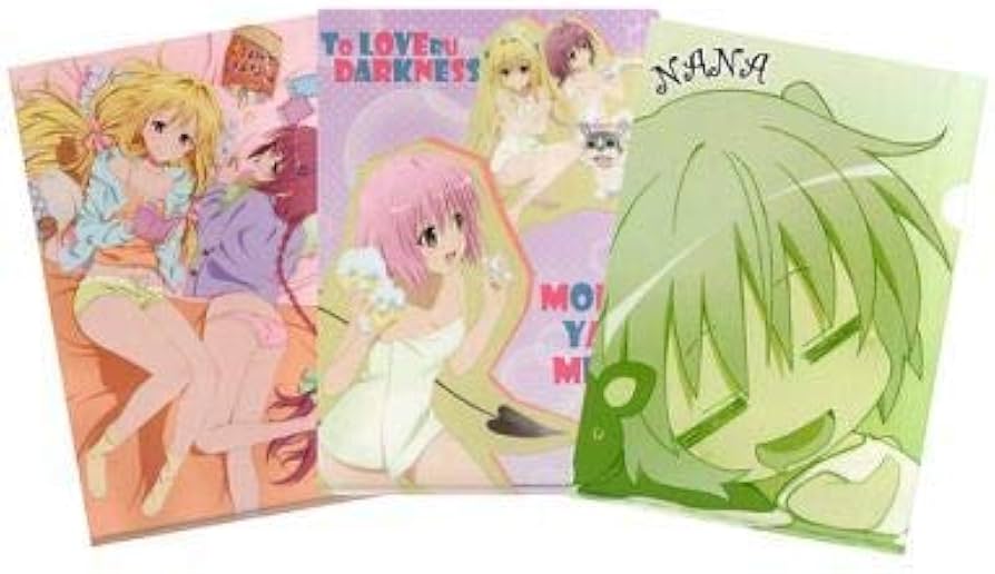 とらぶる to loveる ダークネス クリアファイル セット タイトー くじ