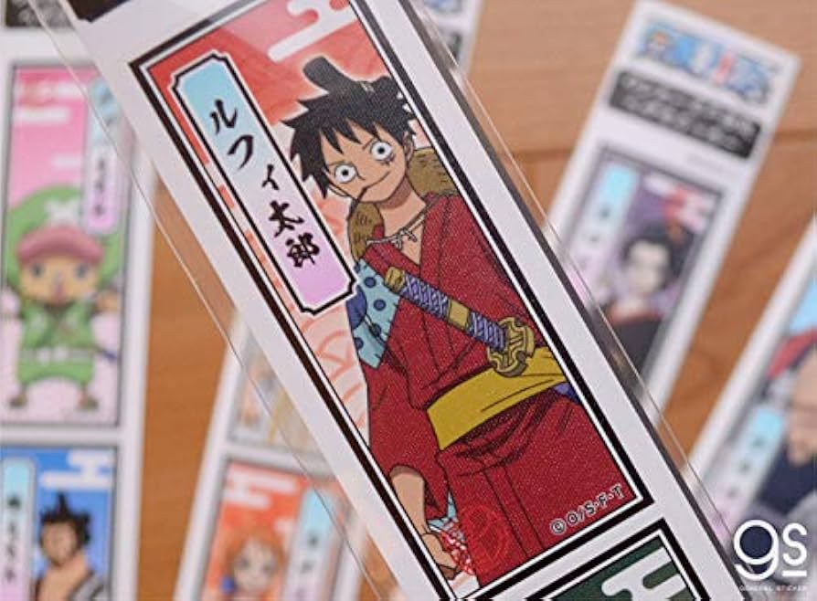 Amazon.co.jp: 【全7種セット】 ワンピース 千社札ペアステッカー ONE