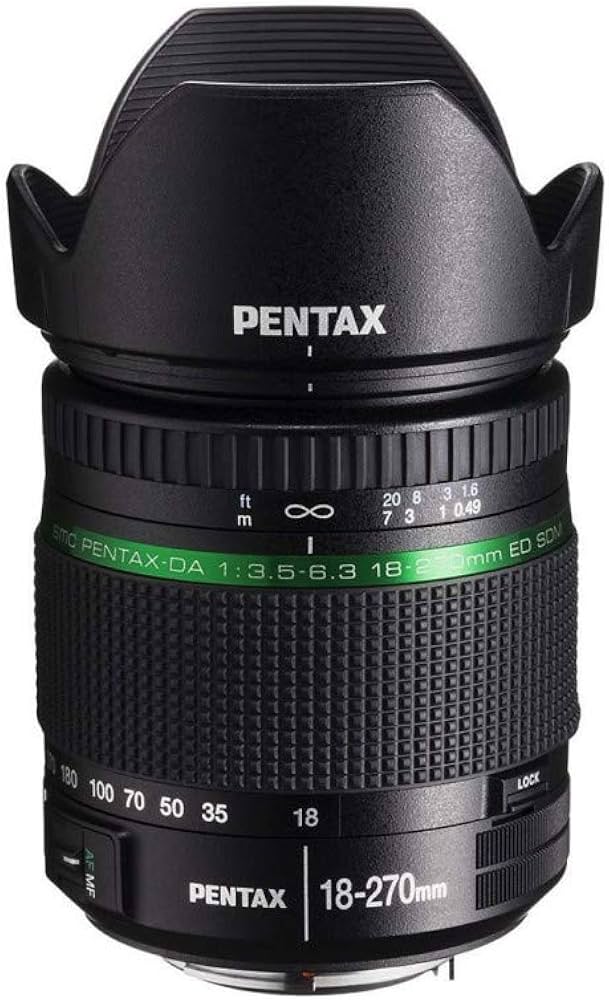 Amazon.com : Pentax K-Mount DA 18-270mm f3.5-6.3 ED SDM