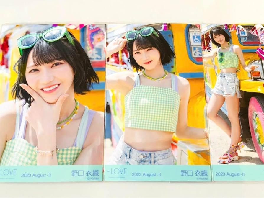 Amazon.co.jp: イコラブ 野口衣織 ナツマトペ MV衣装 MV衣装③ 生写真