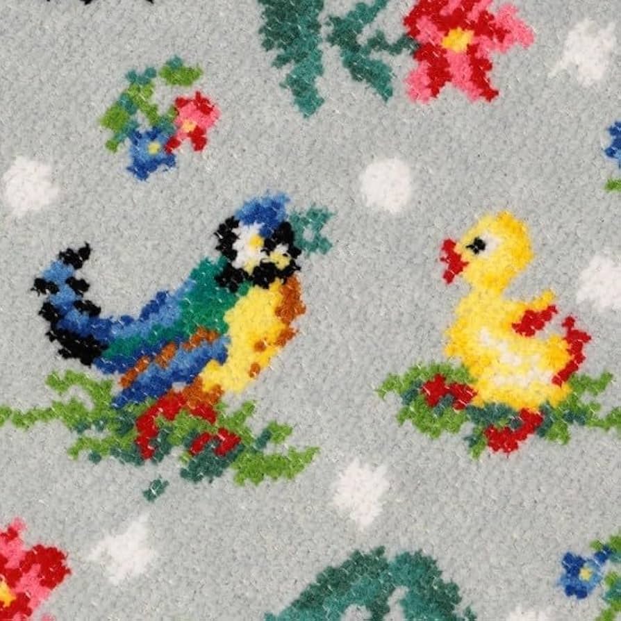 Amazon｜[フェイラー] ハイジドット インテリアクロス シルバーグレー