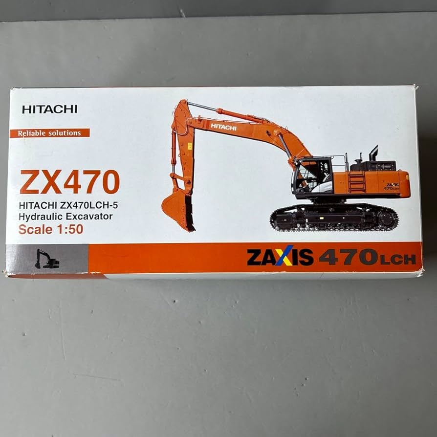 日立建機 HITACHI ZX470LCH-5 1/50 Amazon.co.jp: 150 日立建機 ZAXIS
