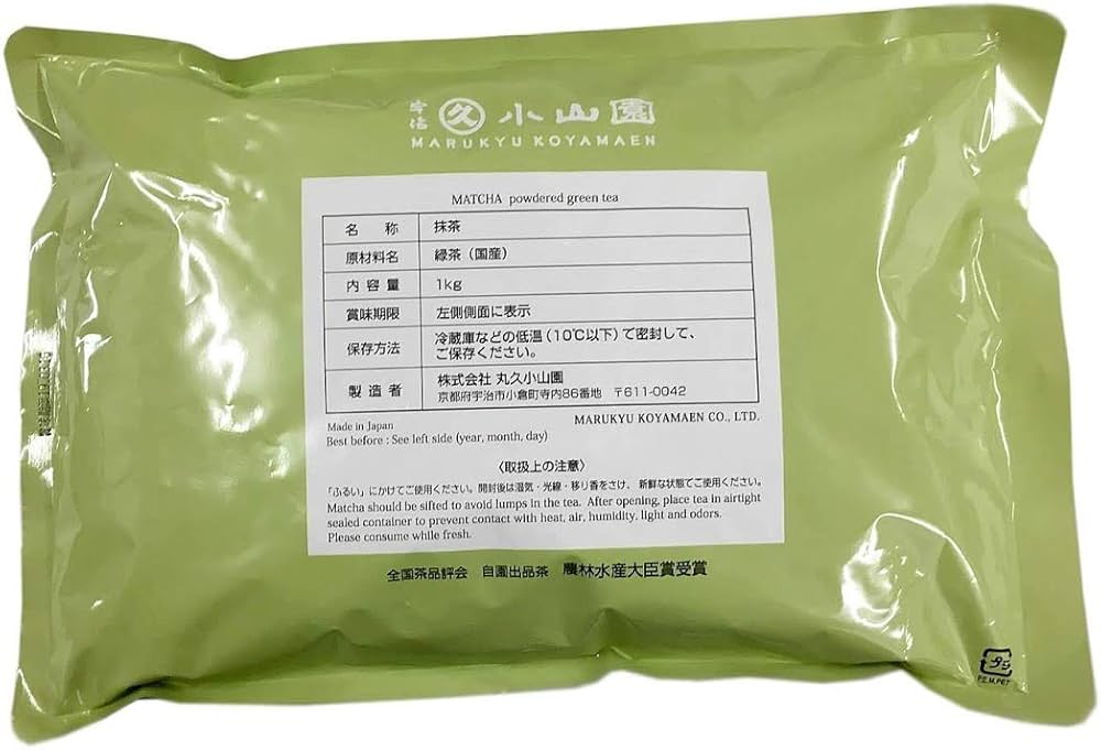 Amazon | 食品加工用抹茶（あやめ）1Kg | 丸久小山園 | 抹茶 通販
