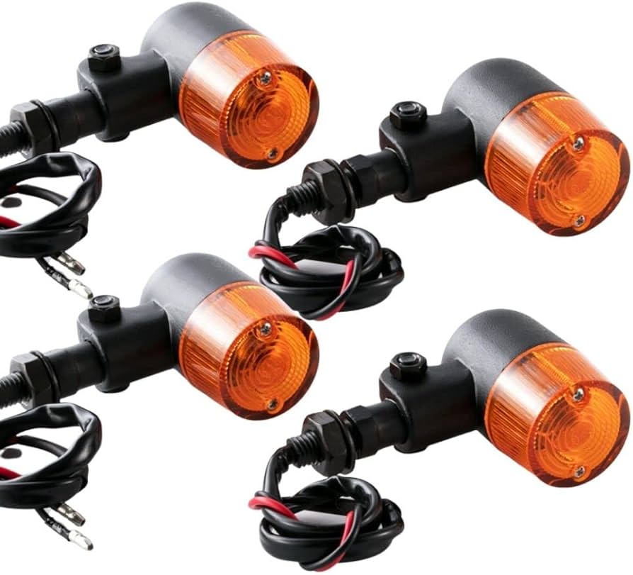 Amazon | one+lifestyle バイク ヨーロピアン ウインカー 円筒型