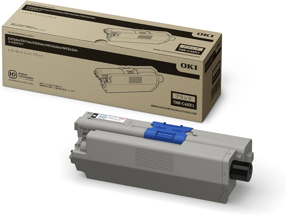 Amazon | OKI 【トナーカートリッジ ブラック (MC562/362dn/C531dn