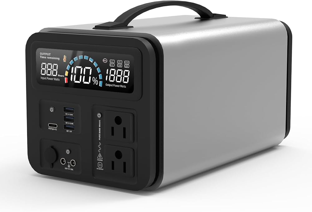 Amazon.co.jp: EnergyPro ポータブル電源992Wh 大容量 AC高出力1100W