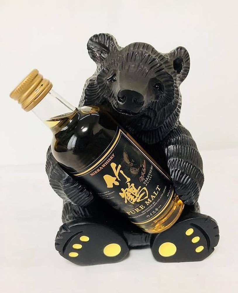 ニッカウイスキー☆ 繁盛ぐま ノベルティ / 景品 / 貴重☆昭和レトロ