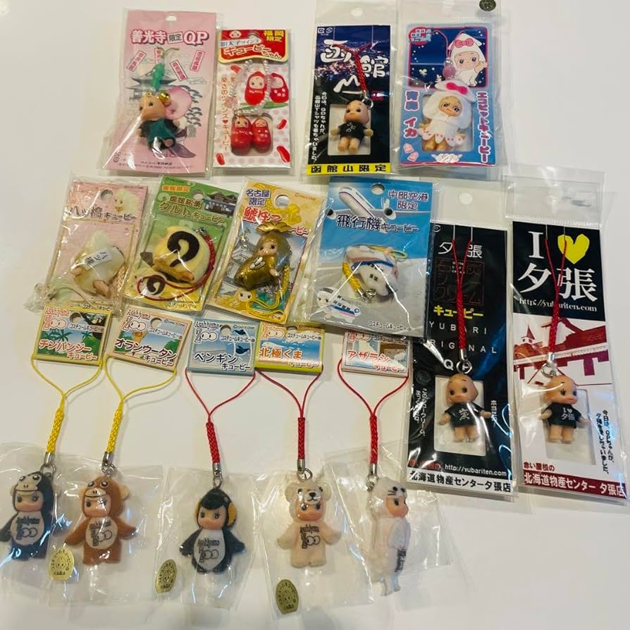 キューピー ご当地 コラボ 根付け マスコット 大量まとめ売り Amazon