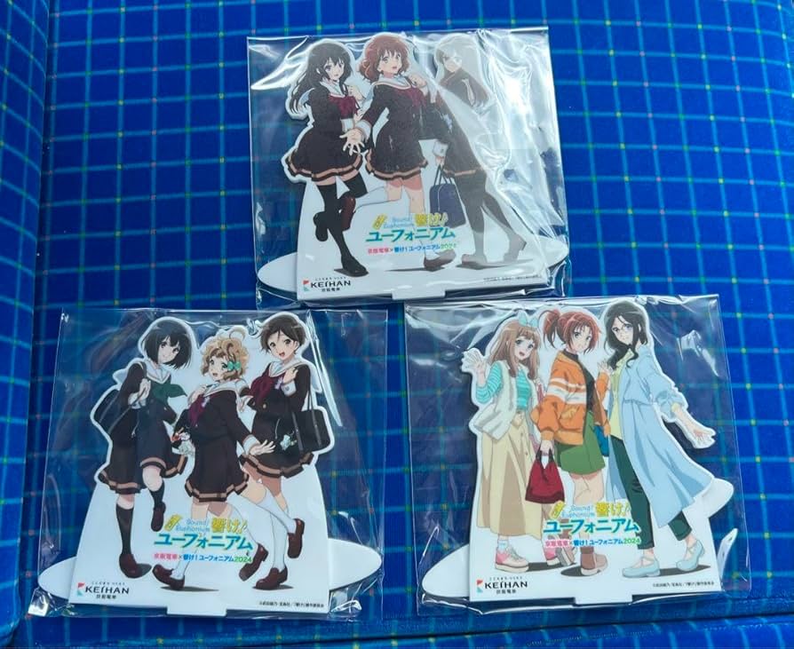響け！ユーフォニアム2 京阪電車 ミニチュア等身大パネル 抽選販売