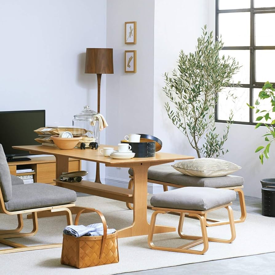 Amazon｜無印良品 リビングでもダイニングでもつかえるテーブル・3