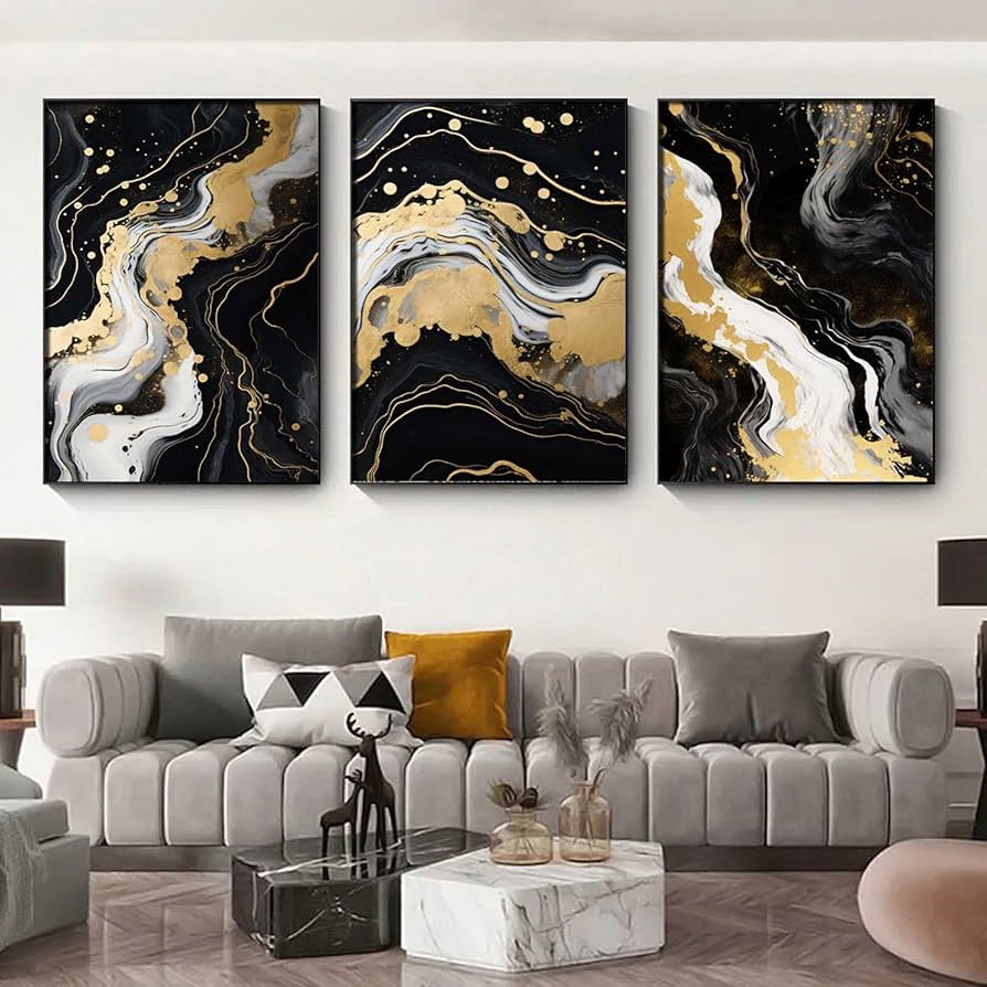 デジタル'85 / 抽象画 キャンバス 額セット 44×32㎝ 原画1点のみ デジタル'