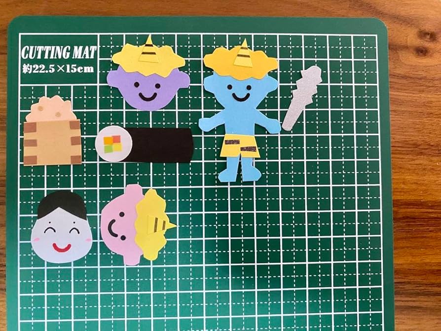 アルバム用 ミニクラフト 鬼さん