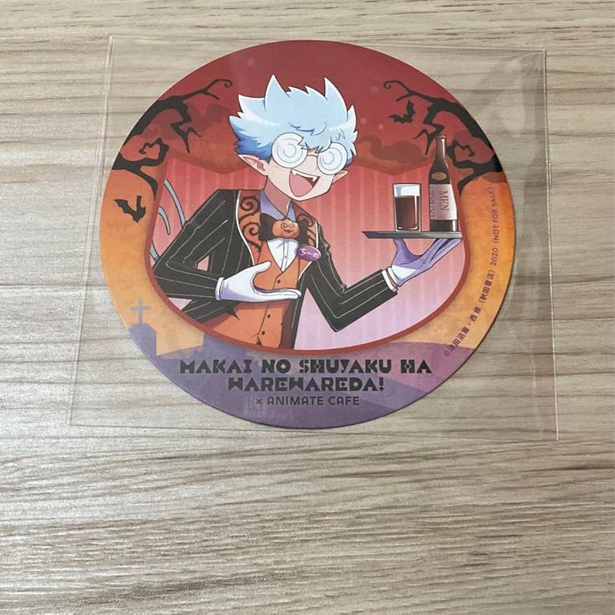 魔界の主役は我々だ アニメイトコラボカフェ チーノ 缶バッジ 75個