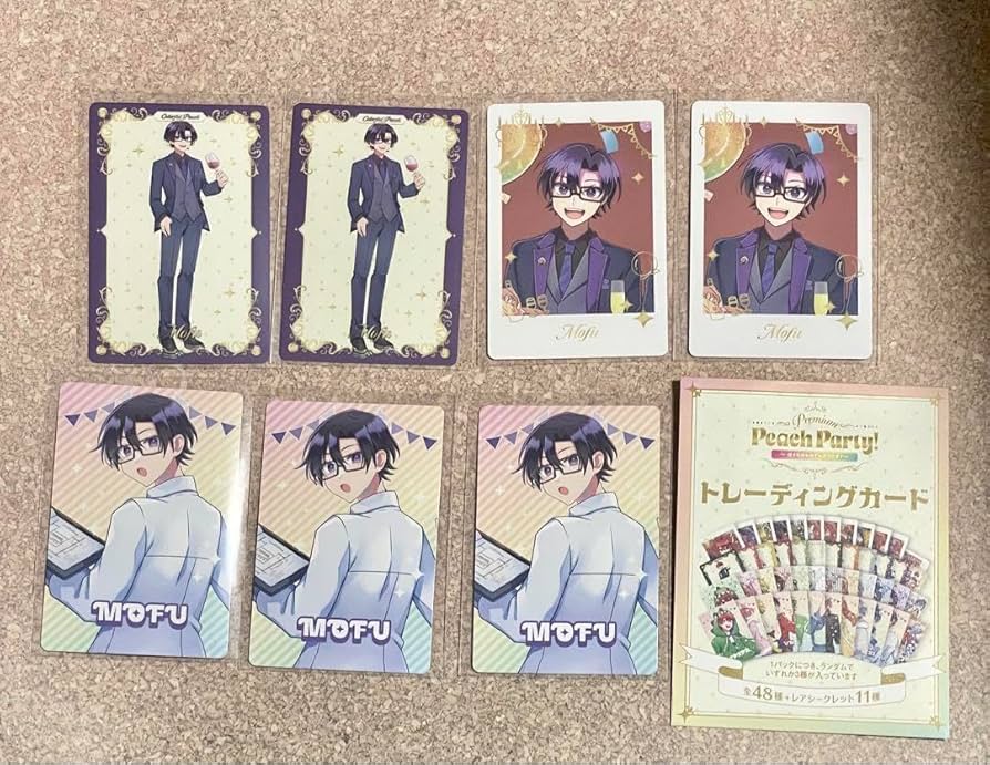 もふ からぴち トレカ ぷぴぱ サイン カラフルピーチ からぴち ぷぴぱ