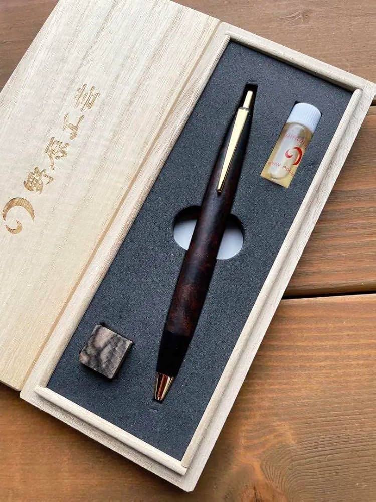 野原工芸シャーペンローズウッドシャープペンシル