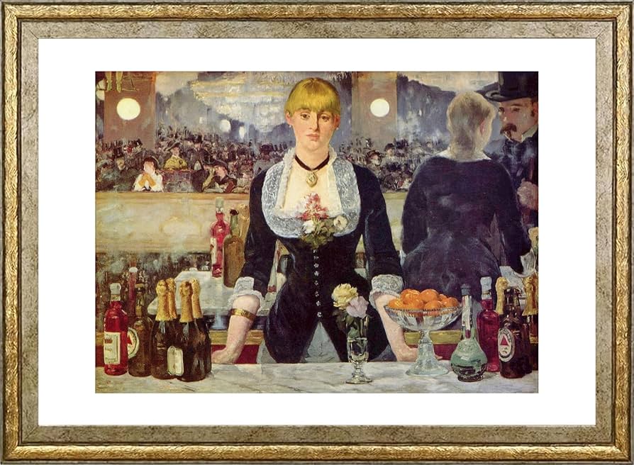 額装品/フォリー＝ベルジェール劇場のバー/エドゥアールマネ/ポスター