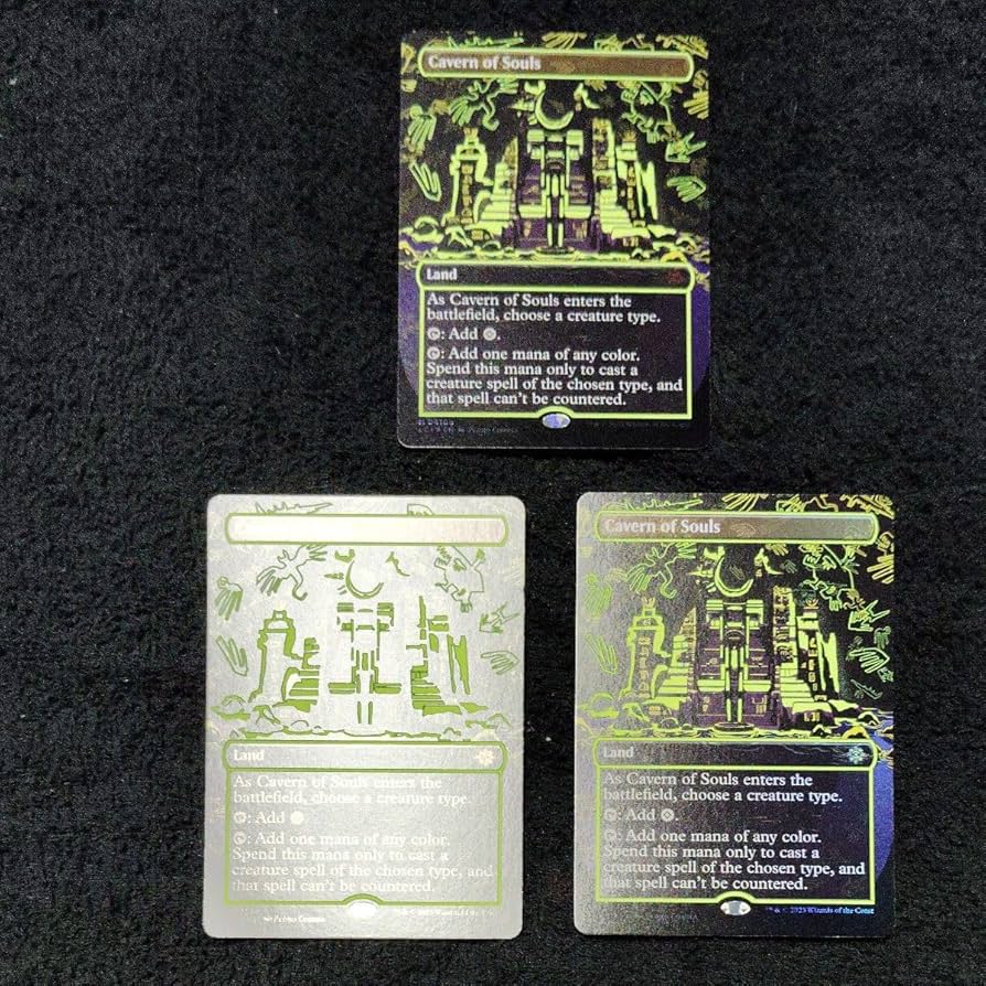 MTG foil 英語版 魂の洞窟 Cavern of Souls AVR