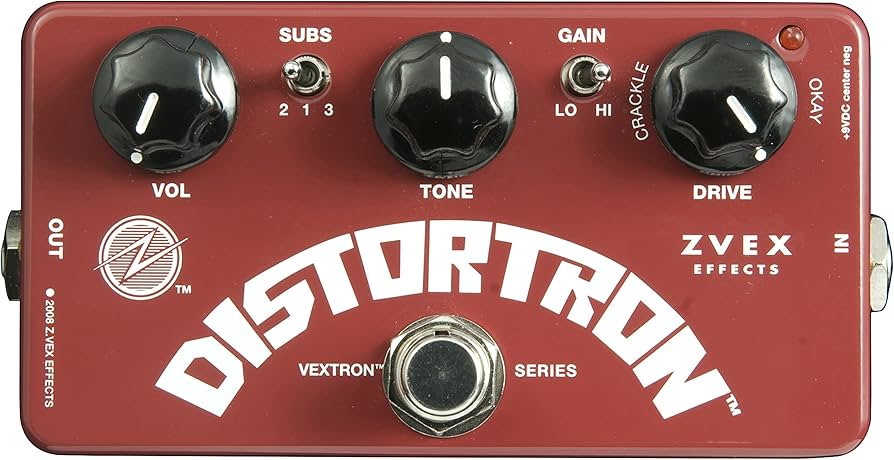 Amazon.com: ZVEX Effects Vextron Distortron Guitar Pedal : Musical