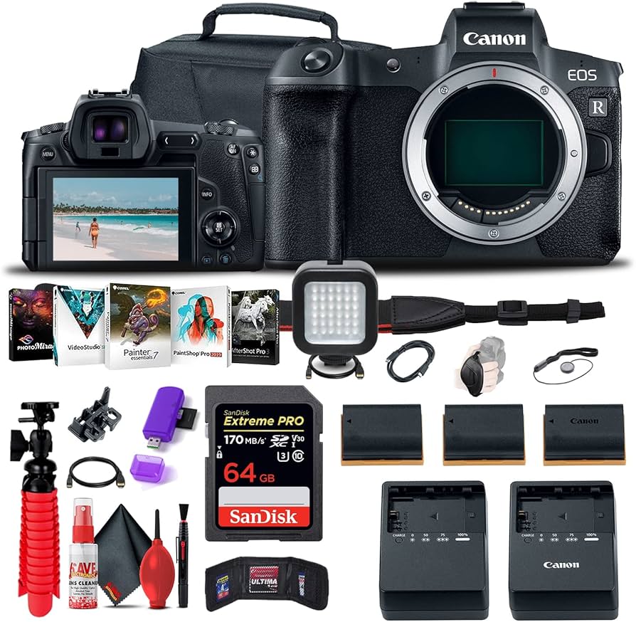 Amazon.com : Canon EOS R Mirrorless Digital Camera (Body Only