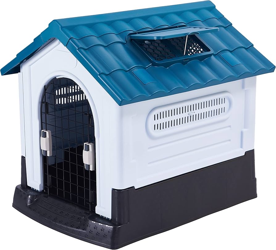 Amazon | 犬小屋 屋外用 犬舎 室外 小型犬用 中型犬用 大型犬用 ドア