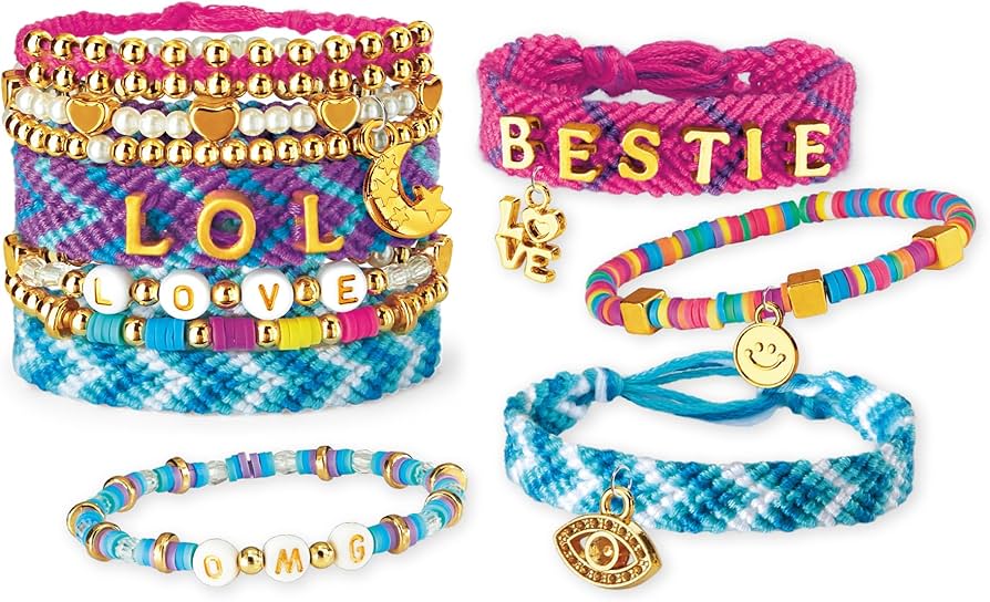 Amazon.com: Shimmer 'n Sparkle Sparkling A-Z Fashion Bracelets
