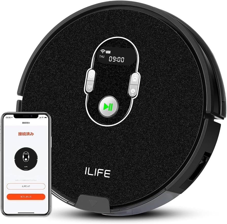 Amazon | アイライフ ILIFE A7 ロボット掃除機 計画式な清掃システム
