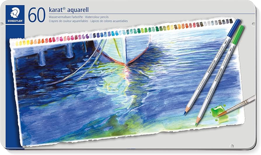 Amazon.com: Staedtler Karat Aquarell Workshop 60 Watercolour