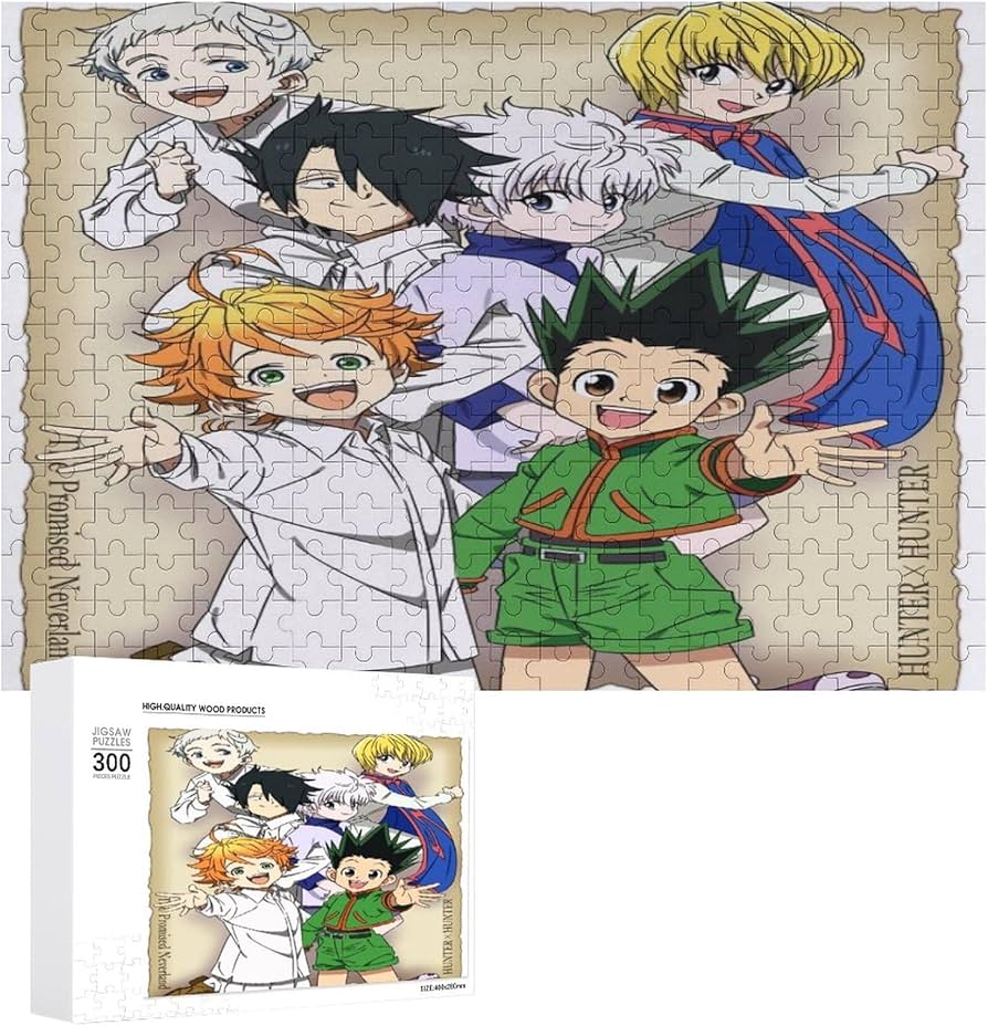 ゲ*ー様 ハンターハンター フレーム入りジグソーパズル 3/18まで ゲ