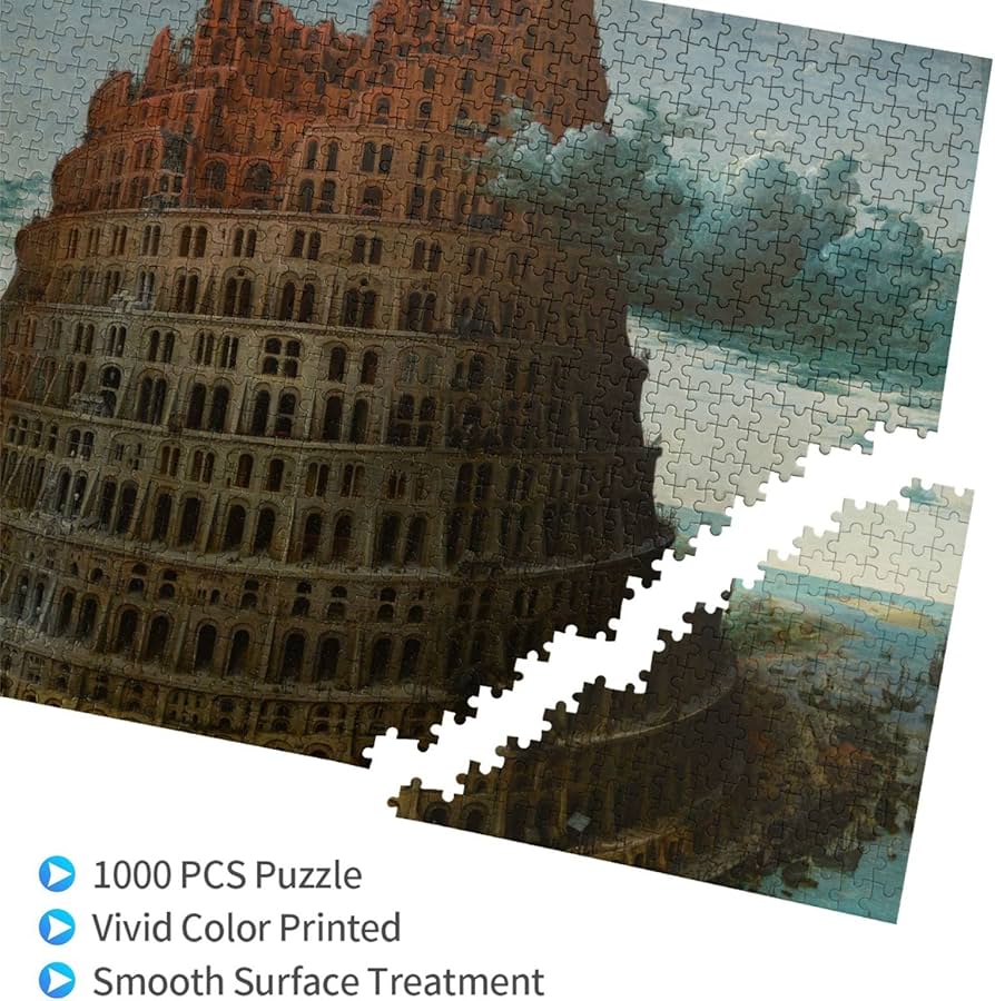 Amazon | ピーテル・ブリューゲル（父） 「バベルの塔」 1000ピース