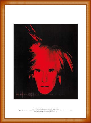 Amazon | ポスター アンディ ウォーホル Self Portrait 1986