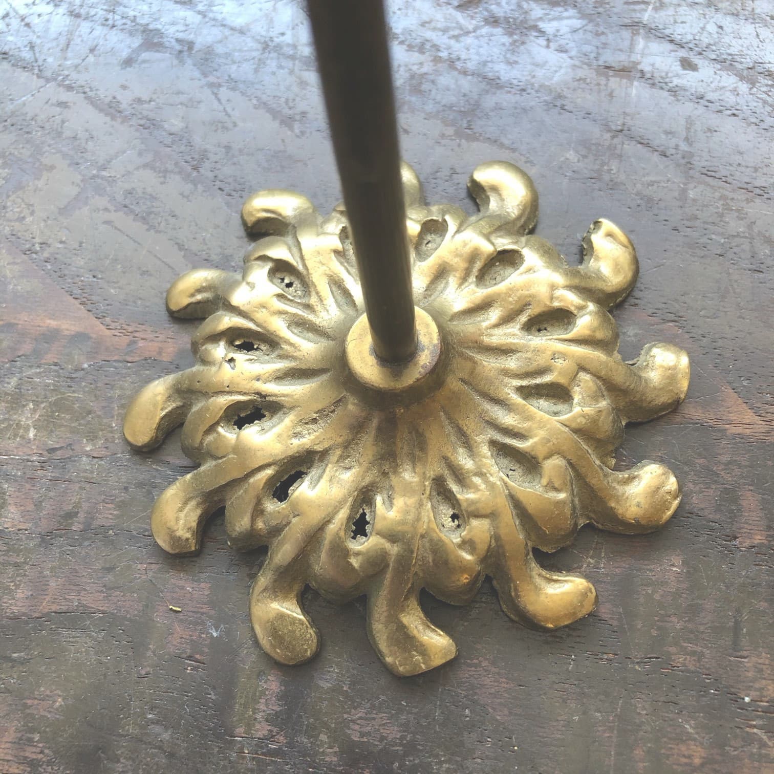 真鍮ハンドクリップスタンド