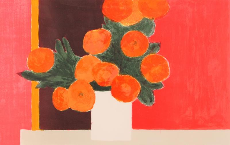 ベルナール カトラン 新品 · 未使用 リトグラフ 額付き 版画 作品証明