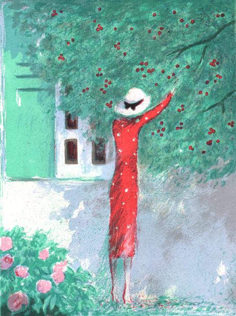 ジャン・ピエール・カシニョールがリトグラフの版画で制作した