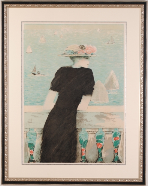 インテリアの絵画をリトグラフの版画で制作したジャン・ピエール