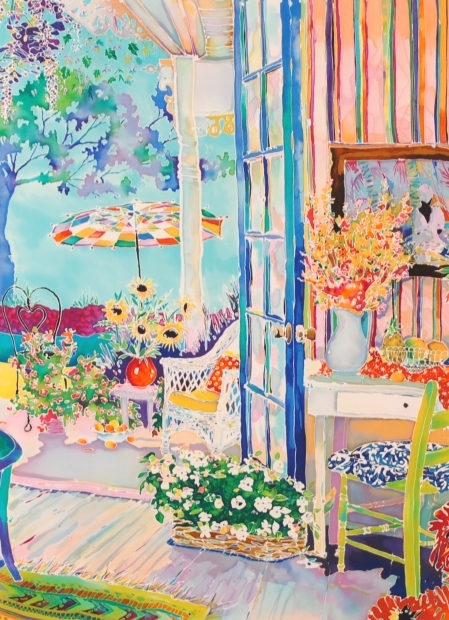 ジェニファー、コテージ オフ テュペロ コート(夏のコテージ)シルク