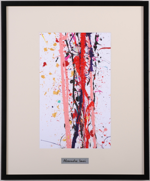 a1点物・今井アレクサンドルのアクリル画