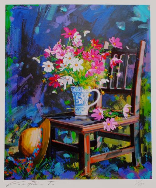 コスモス(Ⅰ) 田中清 絵画 日本画 【公式通販】