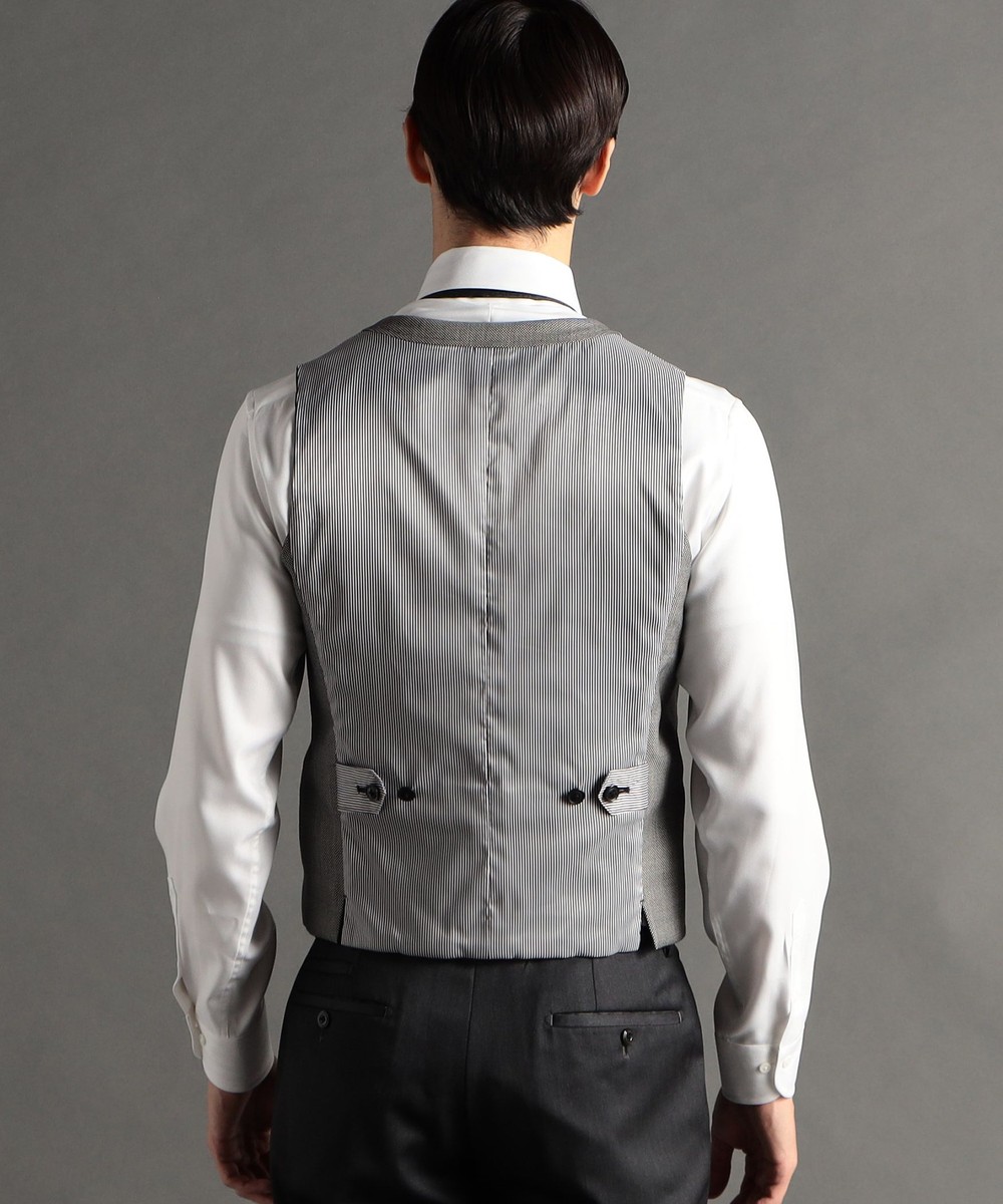 SUPER BLACK フォーマル対応リバーシブルベスト｜ベスト｜ニコル公式