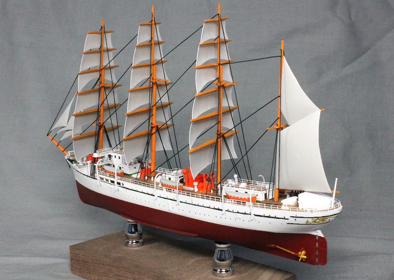 未組立】AOSHIMA 特大帆船 日本丸 1/100 スケール プラモデル 特大帆船