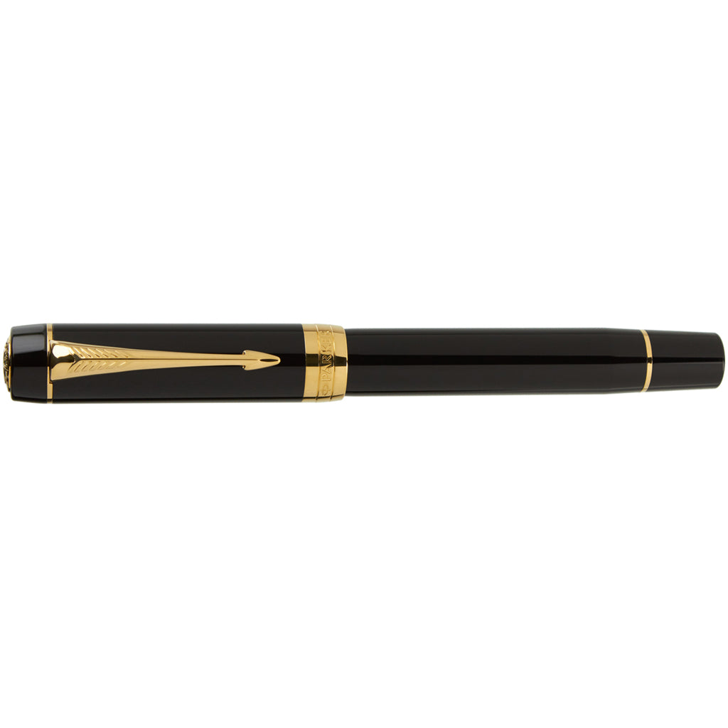 Parker Duofold Centennial Classic Black Gold Trim – Nibs.com