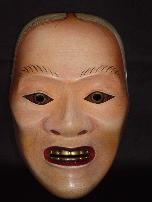 能面 木彫り 山姥【やまんば】 能面 木彫り 山姥【やまんば】 能面 伝