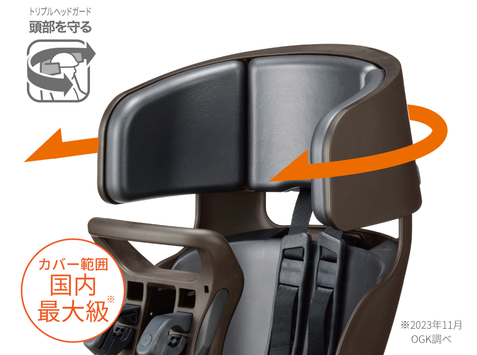 FBC-017DX3 グランディア ヘッドレスト付フロントベビーシート | OGK