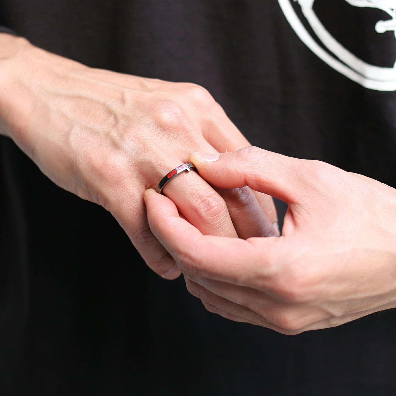 ハロウィン】ティファニー結婚指輪 男性用 02_GRP_L&