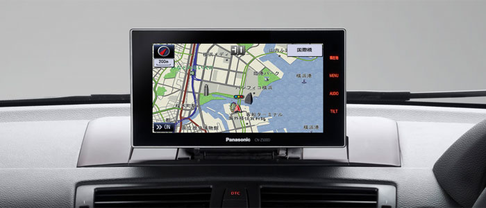 デザイン・操作性 | CN-Z500D カーナビ Strada[ストラーダ]Zシリーズ