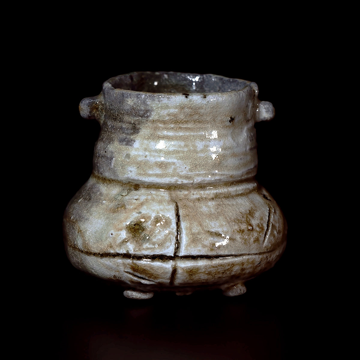 信楽焼 篠原希 破れ袋杯 篠原希 破れ袋杯（大） SHNSK027P – 白白庵