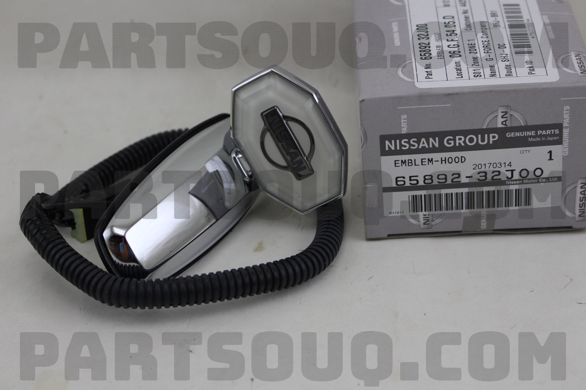 ORNAMENT-HOOD 6589232J00 | Nissan Parts | PartSouq