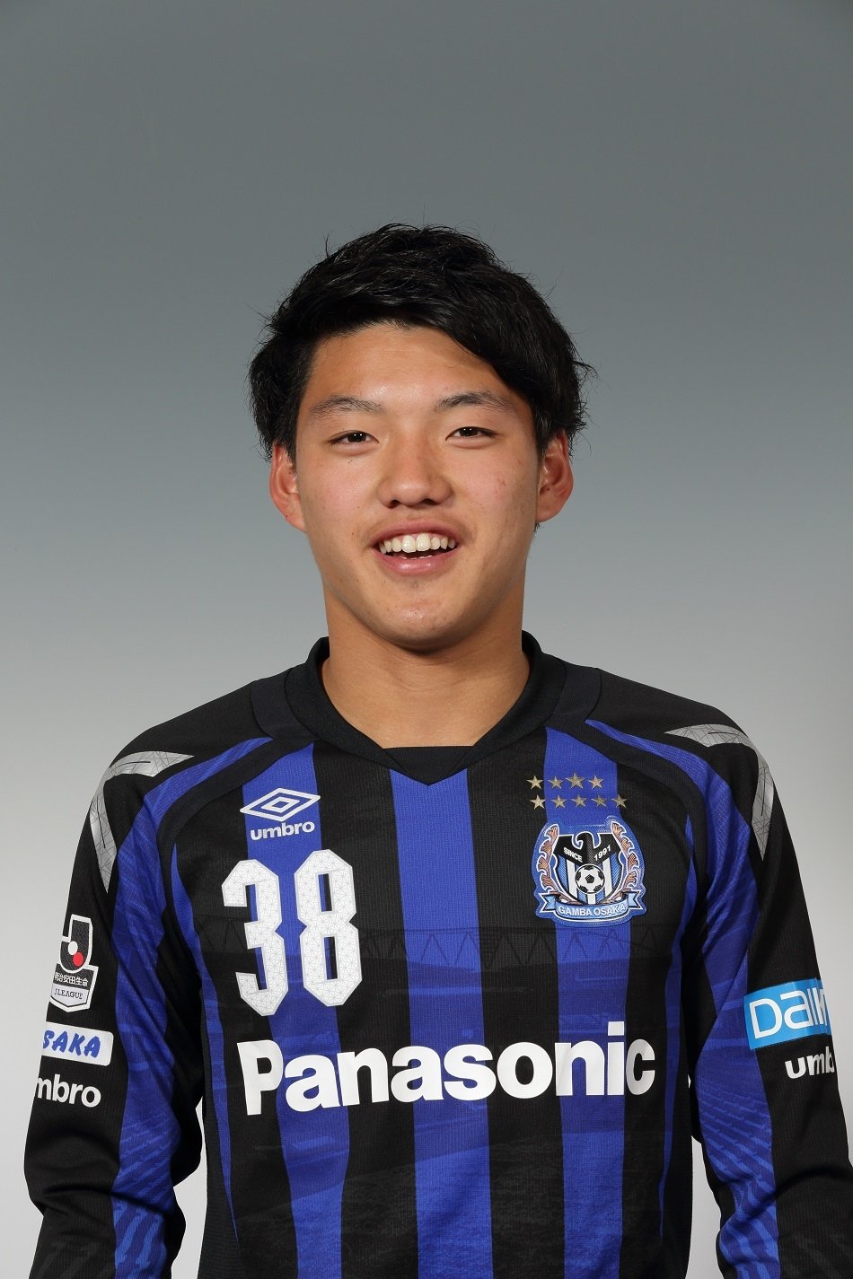 GAMBA OSAKA 38番 堂安律umbro GAMBA OSAKA 38番 堂安律umbro