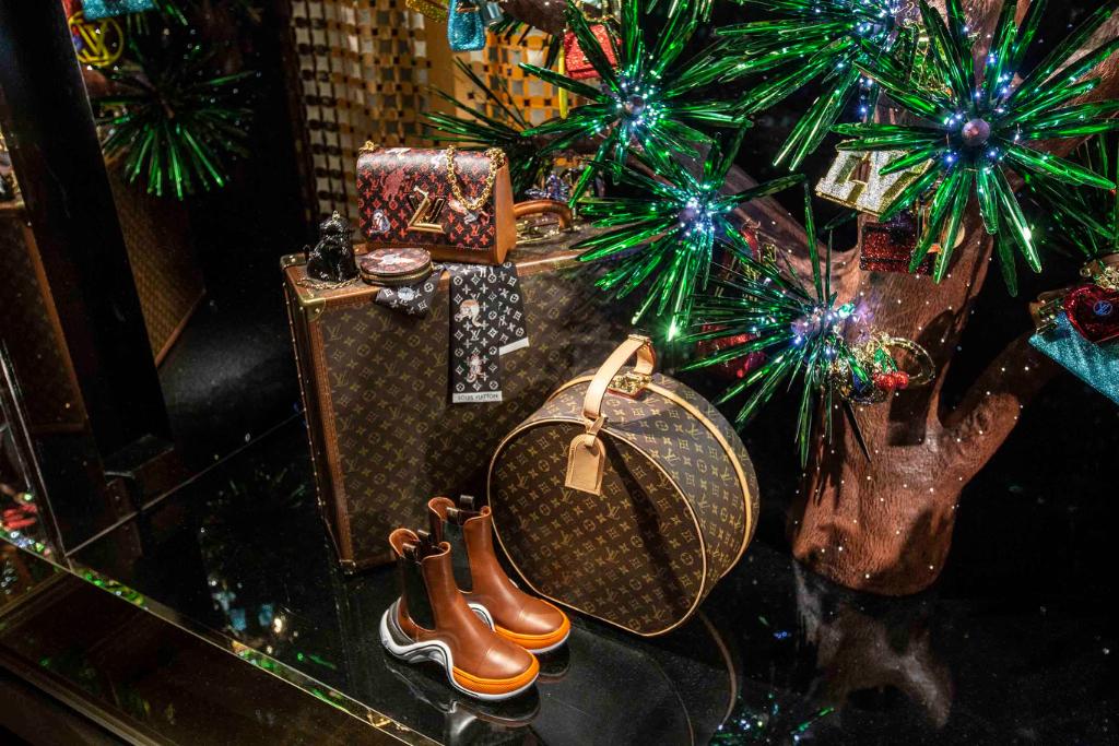 LOUIS VUITTON/箱付き クリスマス オーナメント6個/非売品 LOUIS
